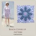 Crochet dress pattern for women plus size beach cover up pattern size L-XL