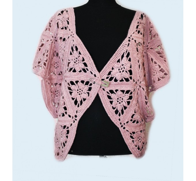 Crochet vest pattern Plus size sweater for women