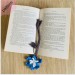 Handmade Crochet Cornflower Bookmark – Unique and Elegant Accessory for Book Lovers