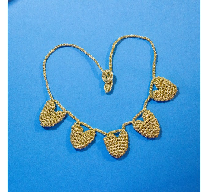 How to crochet Heart (necklace)
